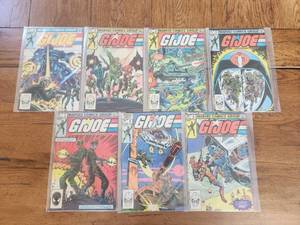 lot 25 image: G.I. Joe Comics - Marvel - #3-9