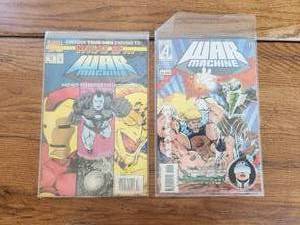 lot 64 image: War Machine comics - Marvel - #63, and issue 20