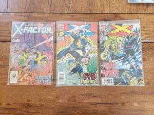 lot 69 image: X-Factor comics - Marvel - #1, 104 & 105