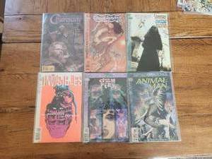 lot 113 image: Selection of Vertigo-DC comics - Chiaroscuro, Ghost dancing, Sandman Mystery Theatre, The Invisibles, Doom Patrol and Animal Man