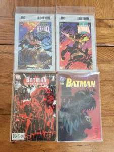 lot 137 image: Batman Comics - DC - World of Azrael-Book 2 and 4, Batman Cacophony, and Batman