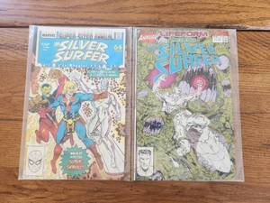 lot 141 image: Silver Surfer comics - Marvel -