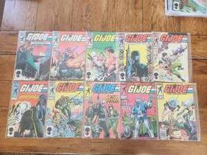 lot 161 image: G.I. Joe Comics - Marvel - #50-59