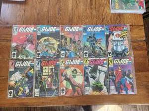 lot 166 image: G.I. Joe Comics - Marvel - #60-69