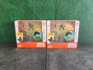 lot 70 image: Fortnite battle royal collection - meltdown & the visitor action figures
