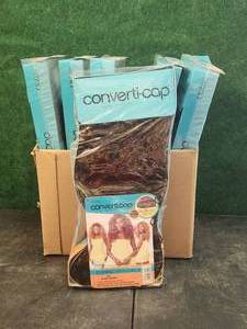 lot 111 image: Selection of Converti-cap wigs