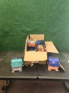 lot 154 image: Selection of Nickelodeon Rubble & crew soft toy blocks