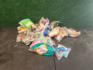 lot 158 image: Selection of McDonald Happy meal collectible toys - TY babies