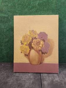 lot 217 image: Original painting on canvas -  John Mahto Hogue - Texas artist