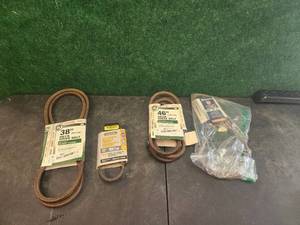 lot 257 image: Selection of replacement deck belts