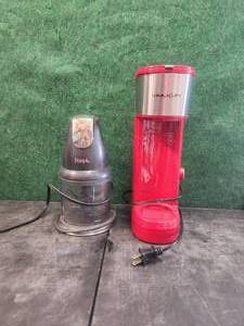 lot 260 image: Kitchen appliances - Ninja and Vimukun coffee maker