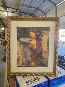 lot 98 image: Framed wall art