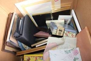 lot 170 image: Picture frames, photo album, CD travel album