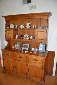 lot 57 image: China Hutch only (not contents)