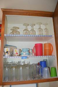 lot 64 image: Glassware and Kids mugs
