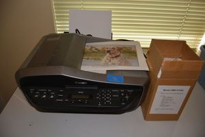lot 90 image: Canon Pixma MX310 Printer and Inkjet refill inks