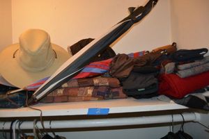 lot 2 image: Hats, gloves, scarfs, umbrellas and more