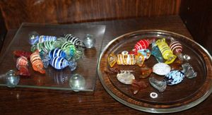 lot 147 image: Murano Glass Candy Pieces, These were purchased in Italy