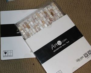 lot 120 image: Mother of Pearl Decorative tiles Unused