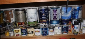 lot 206 image: Large Variety of Paint