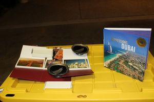 lot 219 image: Dubai Memorabilia, Postcards, Bookmarks, Book and more