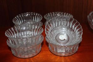 lot 278 image: Crystal FruitDessert Bowls