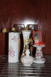 lot 270 image: Ceramic, Floral Vases and more