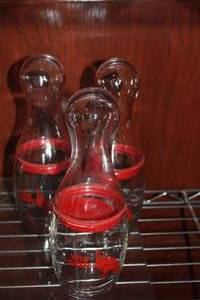 lot 304 image: Wild Turkey Bowling Pin Decanters