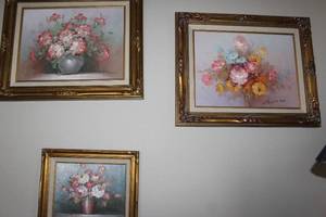 lot 351 image: Three Original Oil Paintings .. One by Robert Cox