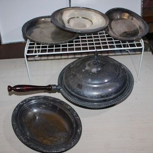 lot 65 image: Silverplated Items