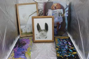 lot 111 image: Framed Pictures and Original Paintings on Canvas