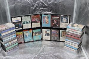 lot 124 image: Variety of Cassette Tapes titles and artists information in photos