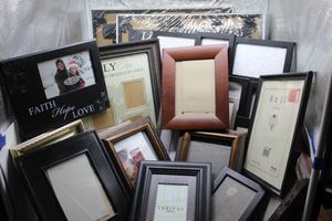 lot 159 image: Large quantity of Photo Frames, variety of styles, colors and sizes, some unused