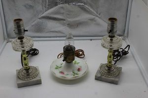 lot 186 image: Three Lamps