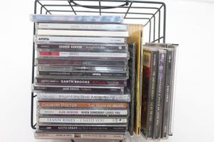lot 211 image: Wire Basket of Music CDs