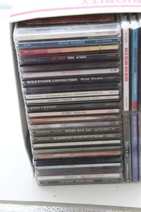 lot 215 image: Box of music CDs