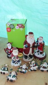 lot 244 image: Christmas Santas