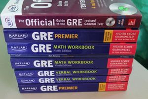 lot 357 image: CRE Prep Books and Workbooks