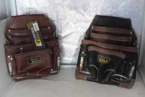 lot 9 image: Leather Tool Belts, Unused