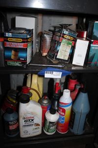 lot 54 image: Variety of Automotive Accessories and Chemicals