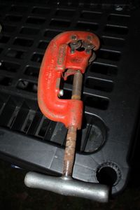 lot 62 image: Large Copper Tubing Cutters