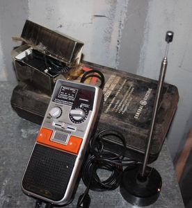lot 88 image: 2-Way Citizen Band Radio With Antenna