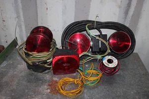 lot 134 image: Two Sets Magnetic Trailer Lights