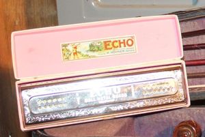 lot 119 image: Large Echo Harmonica From Germany