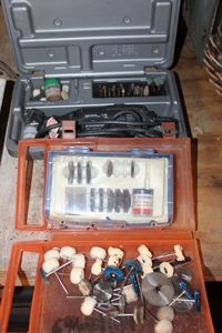 lot 174 image: Dremel and Variety of Dremel Bits