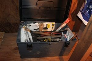 lot 159 image: Toolbox with a Large Variety of Hand Tools and More