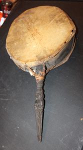 lot 10 image: Dhyangro - Authentic Nepali Shaman Drum