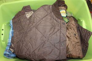 lot 241 image: mens and womens LXL Cold weather Tops Including Cabelas Jacket