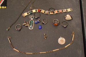 lot 276 image: Gemstone Jewelry, some stamped sterling925