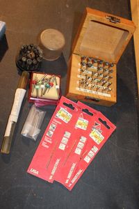 lot 284 image: Precision Rotary Bits, Saw Blades, and drill Bits